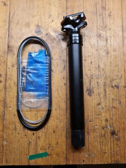 Teleskopická sedlovka CUBE 31,6/100