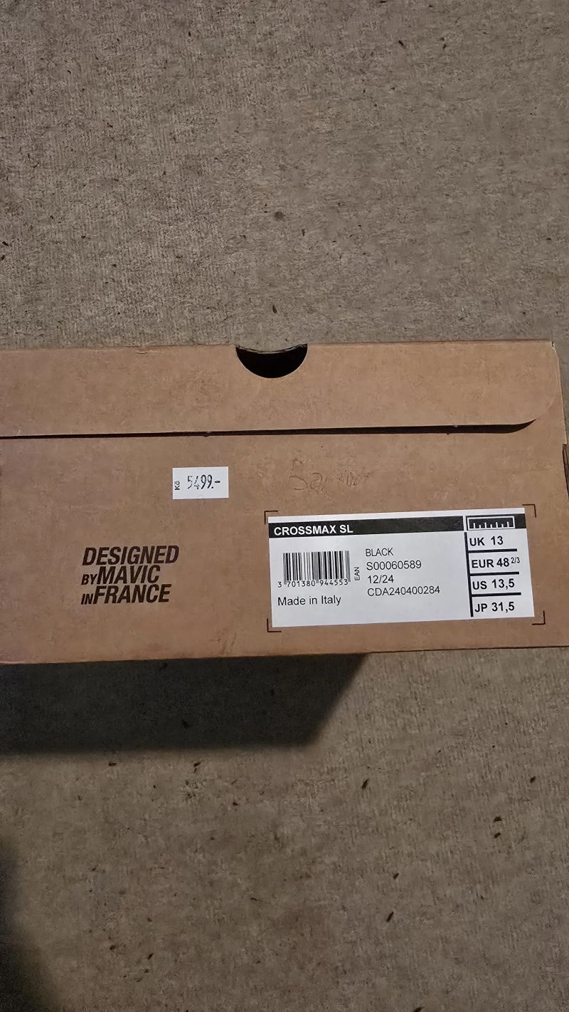 Tretry Mavic crossmax SL