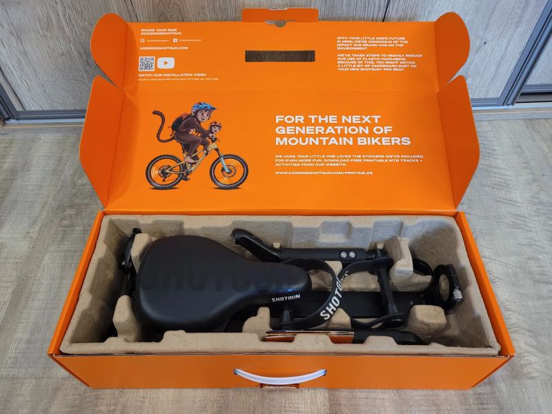 Kids Ride Shotgun PRO – přední dětská sedačka MTB