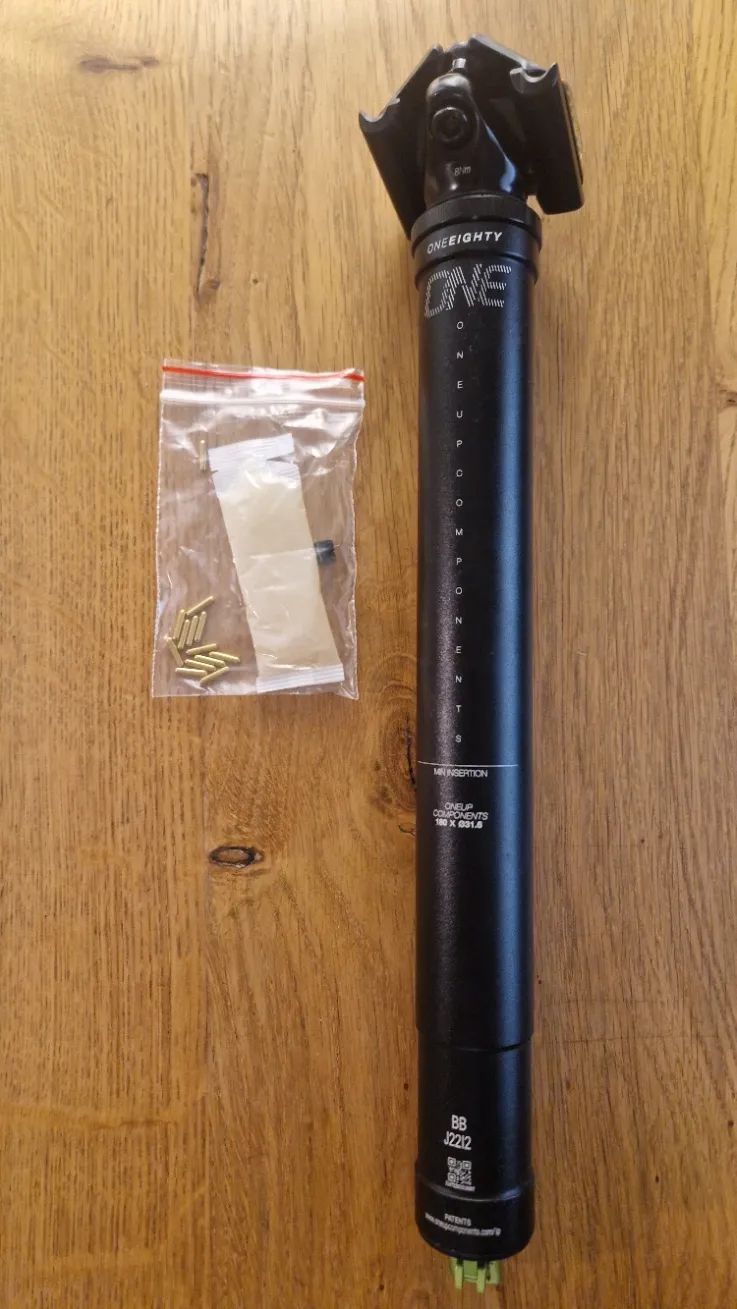 Sedlovka OneUp V3 180 31,6 - sundáno z nového kola