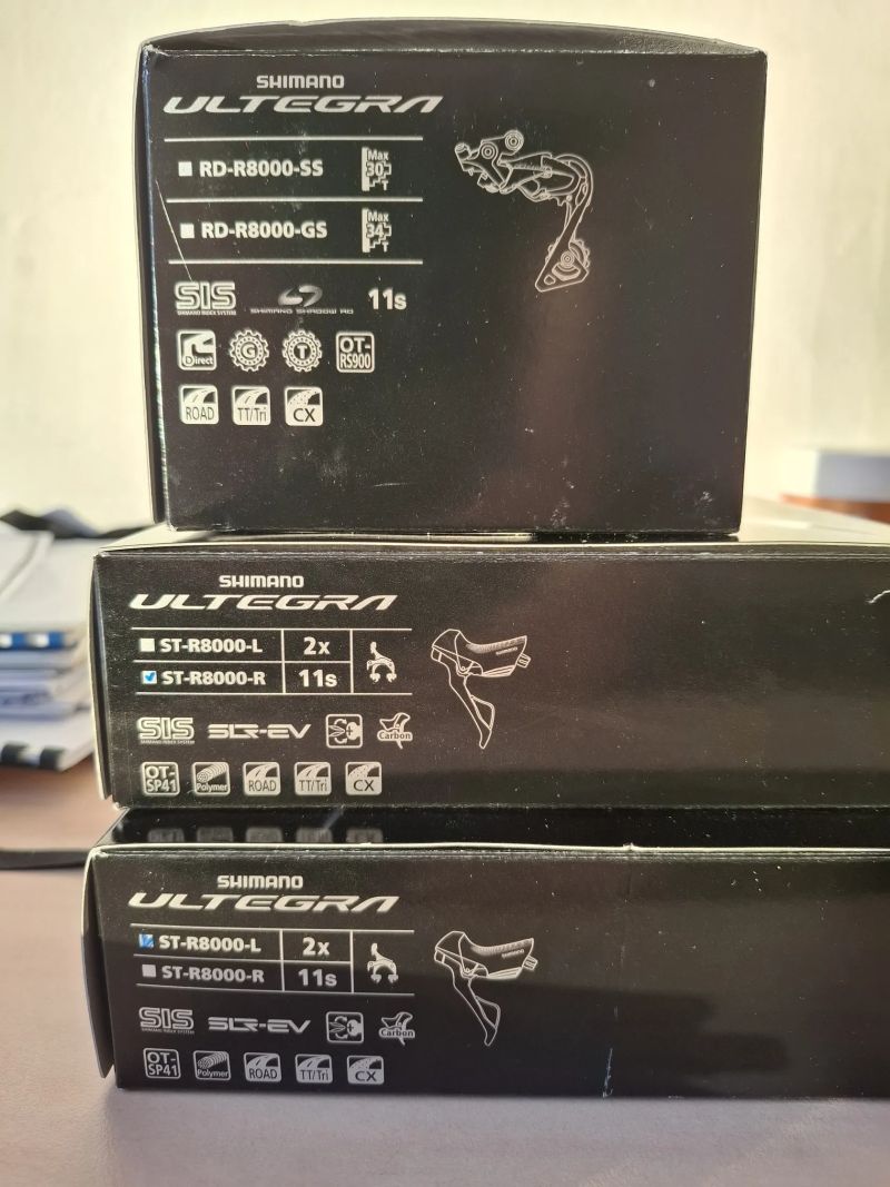 Shimano Ultegra R8000 2x11 - Řazení a přehazka