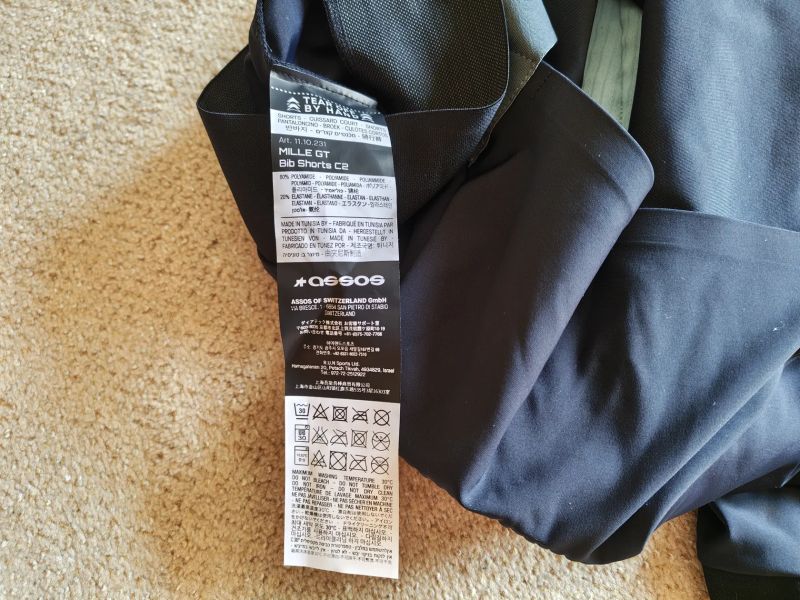 Assos MILLE GT Bib Shrts C2 vel.M