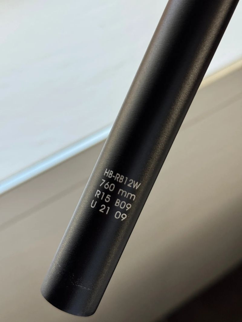 MTB řidítka hliník CTM 31,8/760 mm, zdvih 20 mm 9 stupňů