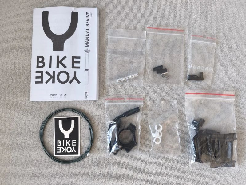 Zánovní sedlovka Bike Yoke Revive 2.0 (31,6mm ; 160mm) + páčka Bike Yoke 2-X