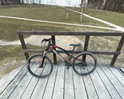 Rockrider Celoodpružené MTB - velmi pěkný stav 