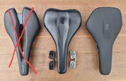 Sedlo SQlab 611 Ergowave Active 160 mm, vč. elastomerů