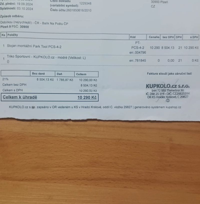 Montážní stojan Park Tool PCS-4-2