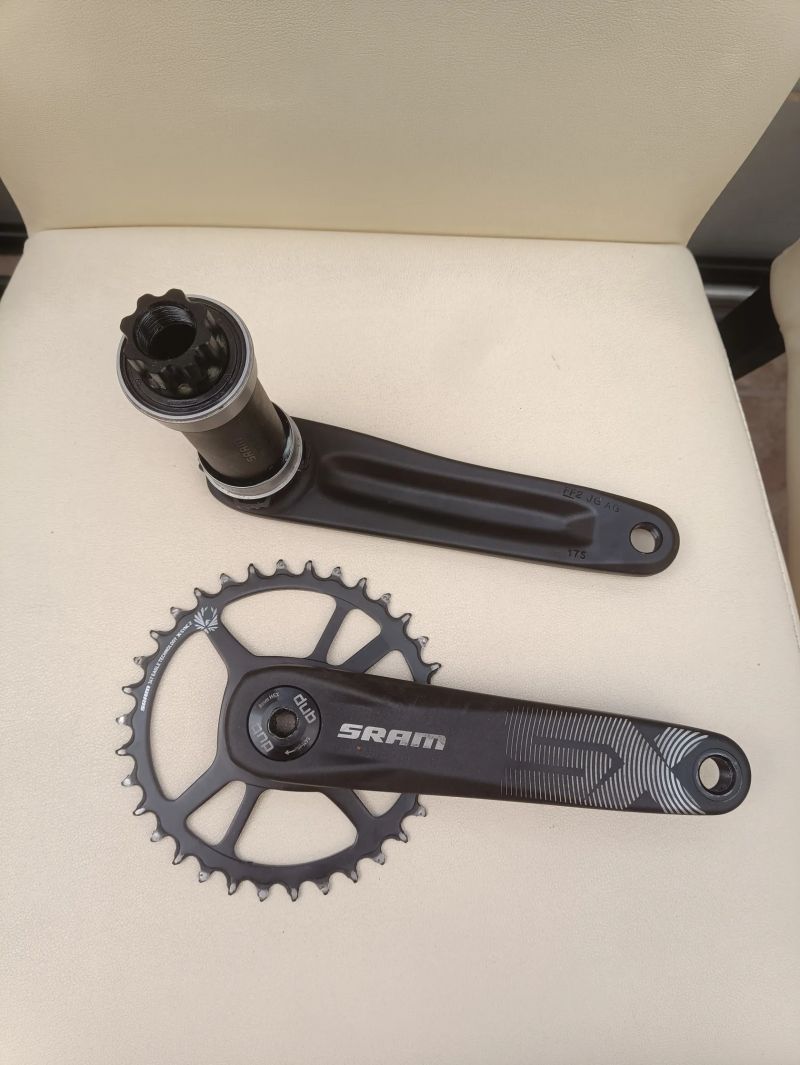 Prodám jete kliky SRAM SX+DUB osu