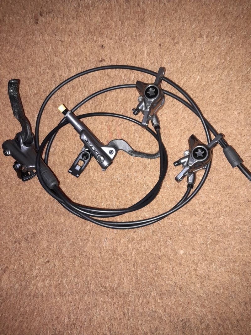 Set brzd Shimano XTR 9100, jako nové, 73/140 mm