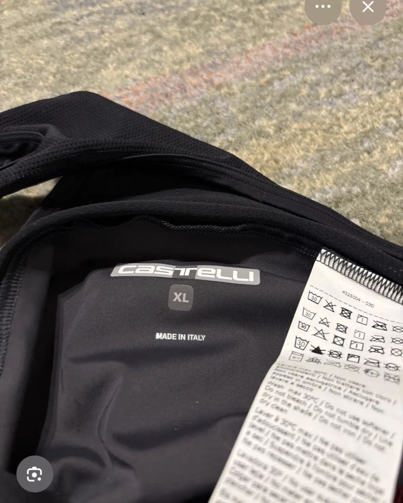 Castelli Competizione 2 Dark Gray, XL