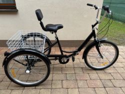 Tříkolka pro invalidy/seniory 24" 7 rychlostí