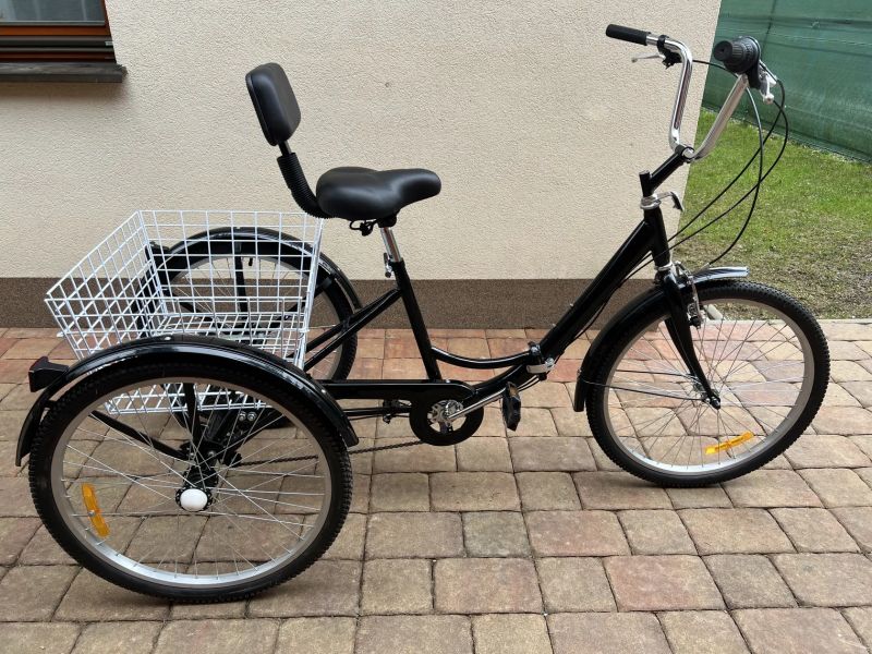 Tříkolka pro invalidy/seniory 24" 7 rychlostí