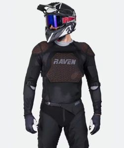 Ochranná Bunda Raven Soft Shield Černá, vel. L