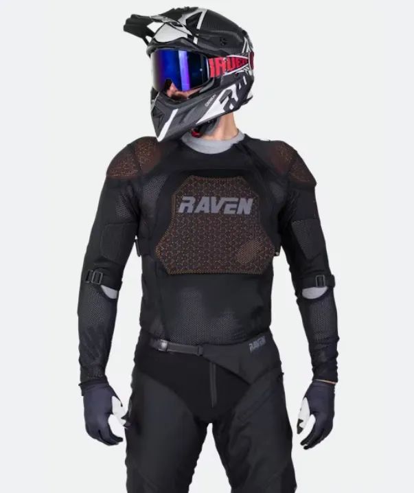 Ochranná Bunda Raven Soft Shield Černá, vel. L