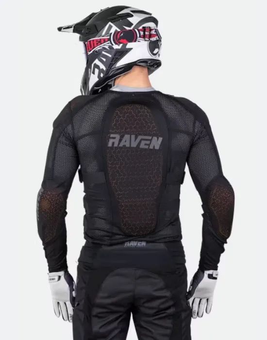 Ochranná Bunda Raven Soft Shield Černá, vel. L