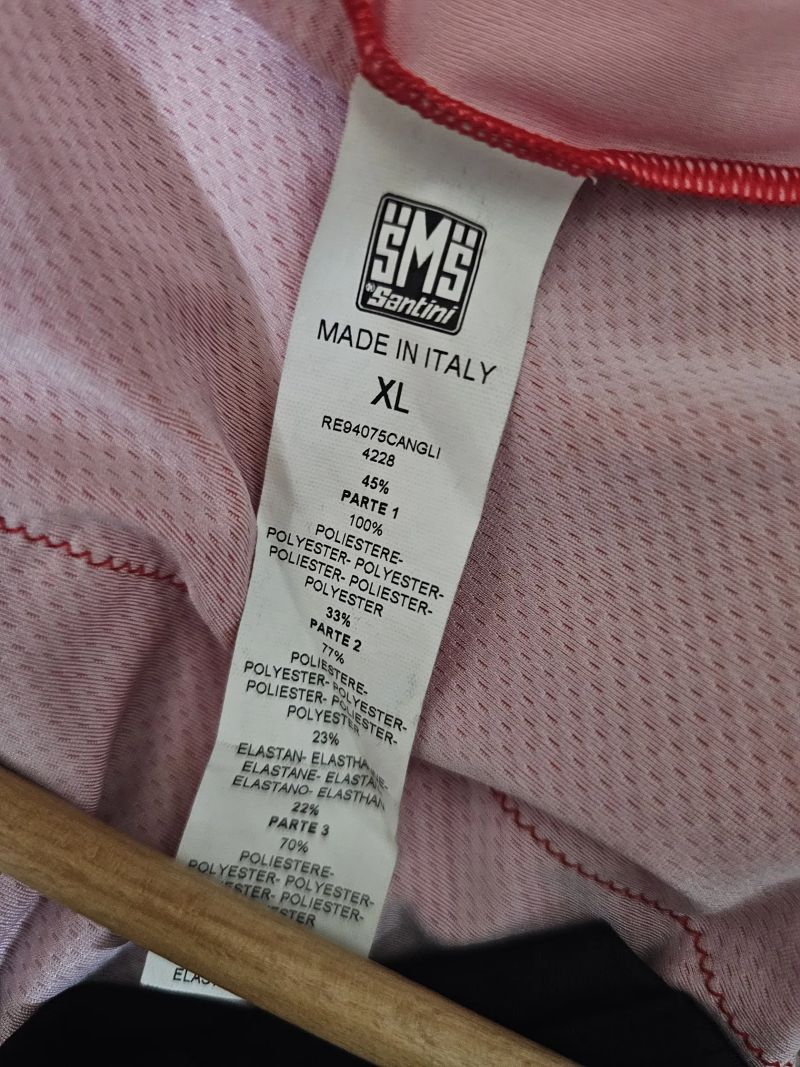 dres Santini Maillot Angliru, vel. XL