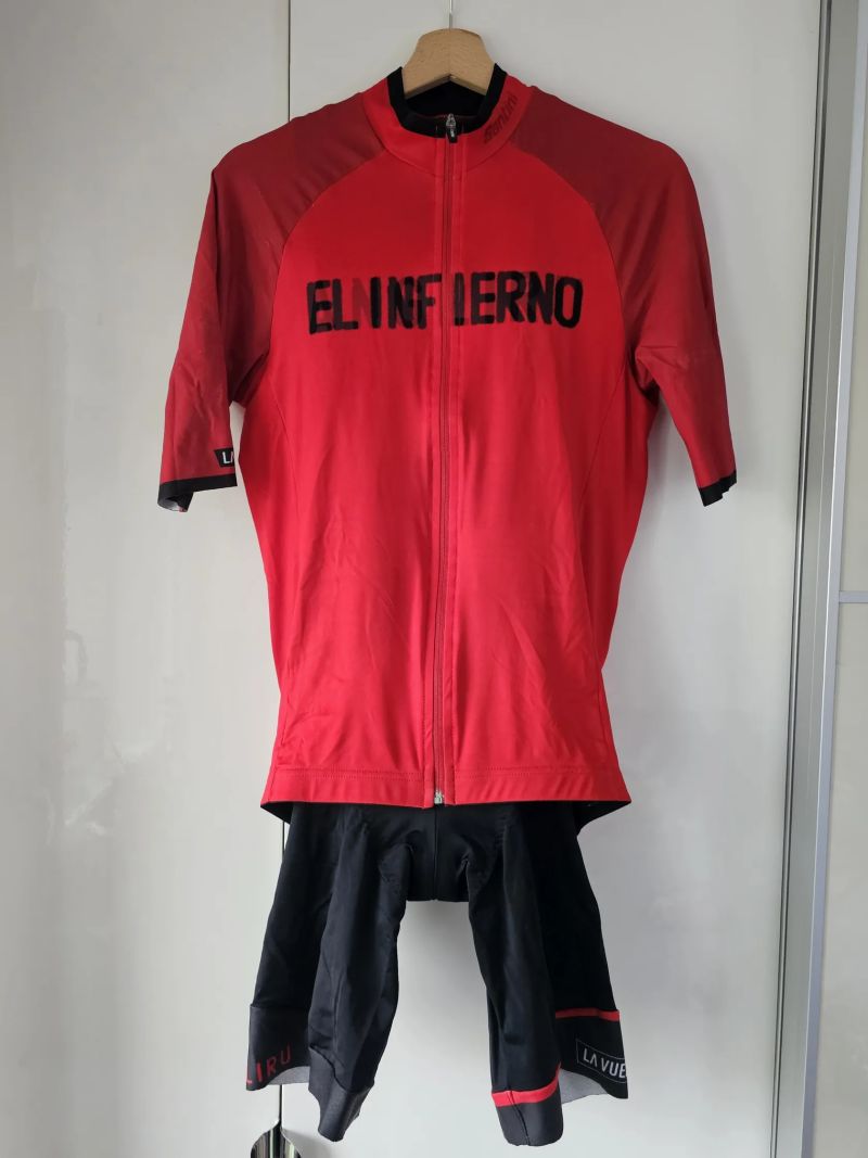 kraťasy Santini Maillot Angliru, vel. XL