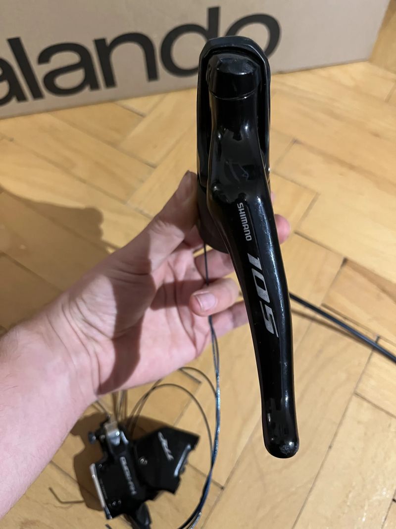 Brzdové páky Shimano 105 R7000 + TRP Hy/Rd