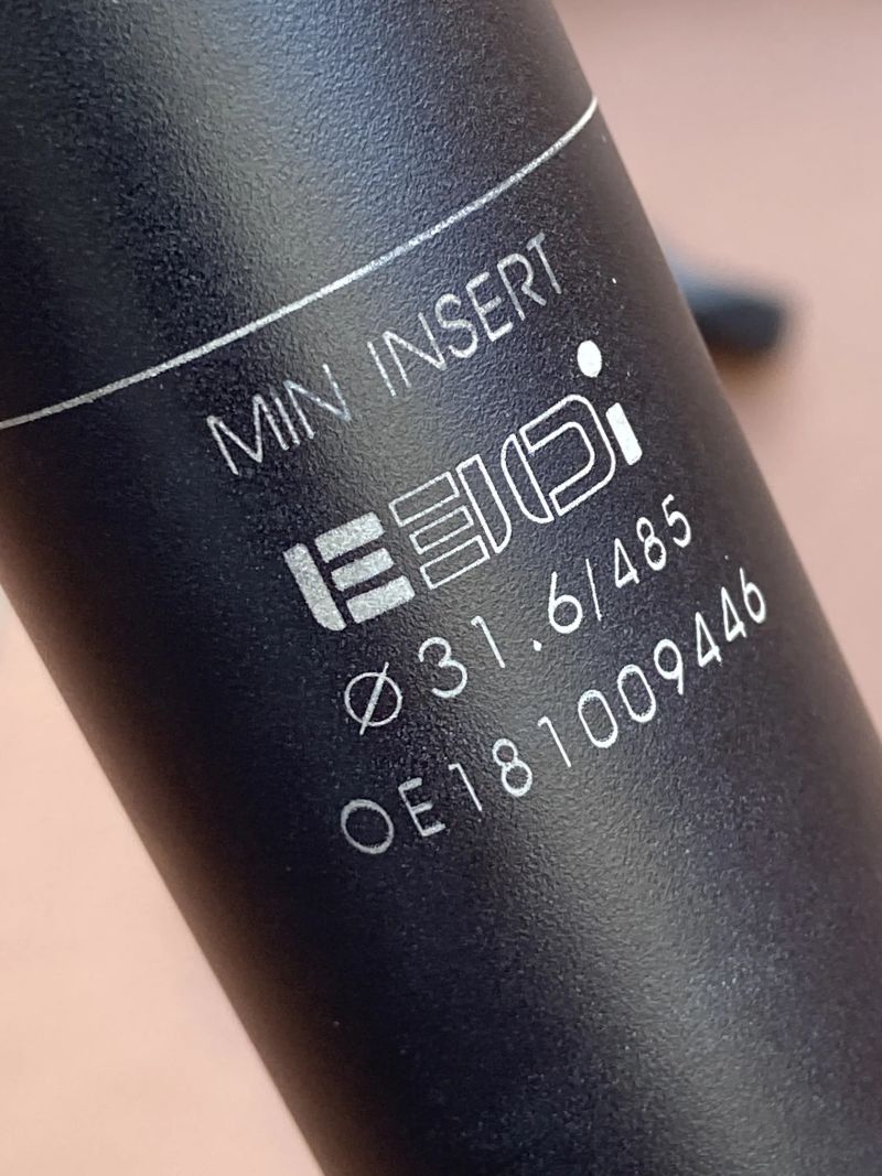 KS KIND SHOCK E30i 150mm 31,6 mm PRAKTICKY NOVÁ