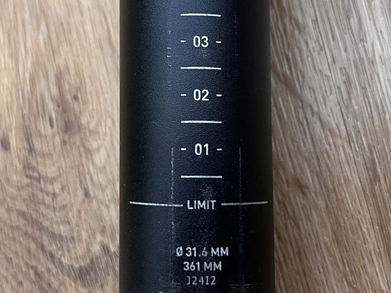 Teleskopická sedlovka CUBE