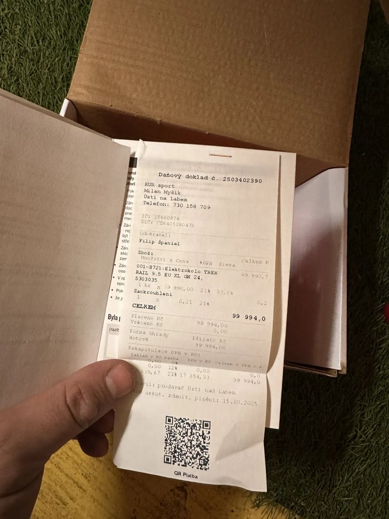 TREK rail 9.5 G4 green olive ,black XL 750Wh