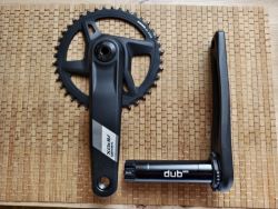 Kliky Sram Apex 1 Wide D1, DUB 1x12