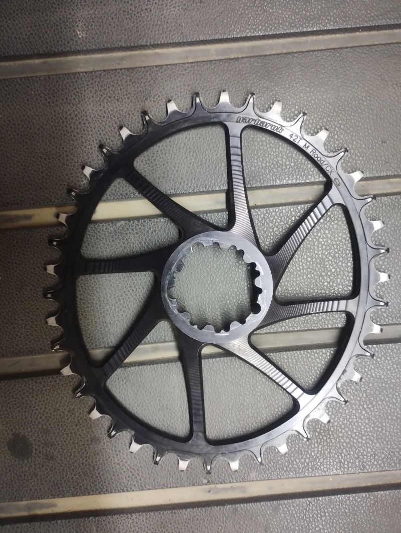 Kliky Sram Force gxp, převodník Garbaruk ovál, středové složení gxp 