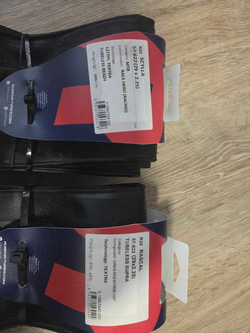 Pláště Rubena mtb 29x2.25