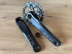 Kliky Shimano SLX, 30z, 170 mm