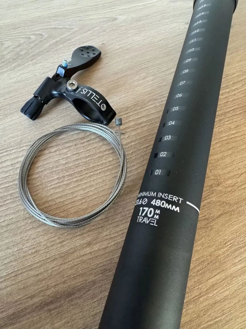 Teleskopka SDG Tellis V1, 31.6mm + páčka