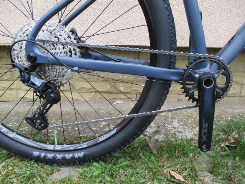 Nové lehké 29" kolo MRX ER25 V219,5", vidlice Manitou Machete air, Shimano SLX 1x12, BOOST pevné osy