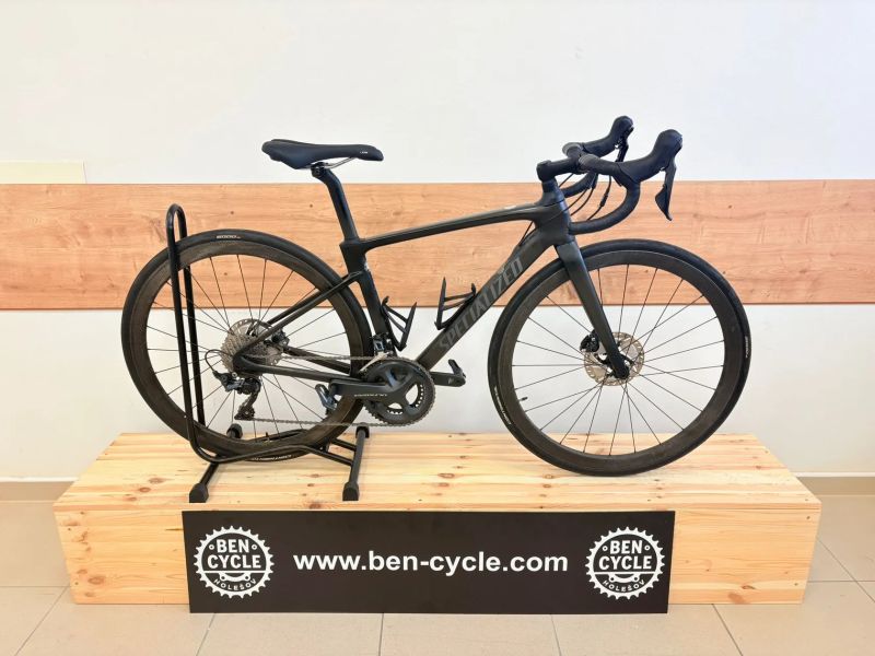 Specialized Roubaix disc - wattmetr - karbonová kola