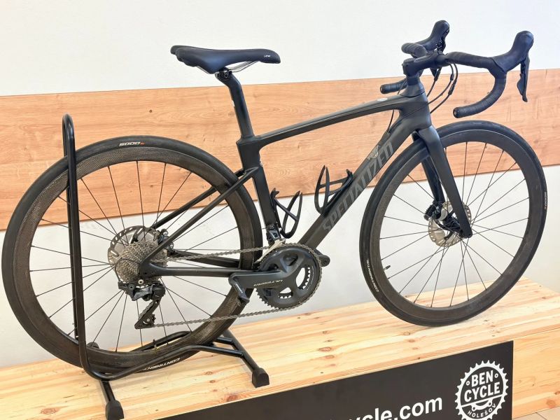 Specialized Roubaix disc - wattmetr - karbonová kola