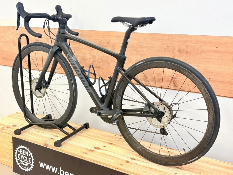 Specialized Roubaix disc - wattmetr - karbonová kola