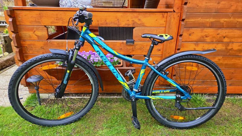 Dětské horské kolo 26" Kellys NAGA 70 vel. XS postava 145-162cm po servisu.