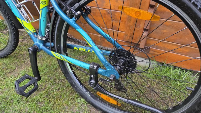 Dětské horské kolo 26" Kellys NAGA 70 vel. XS postava 145-162cm po servisu.