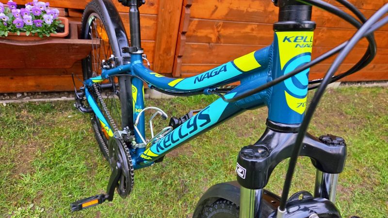 Dětské horské kolo 26" Kellys NAGA 70 vel. XS postava 145-162cm po servisu.