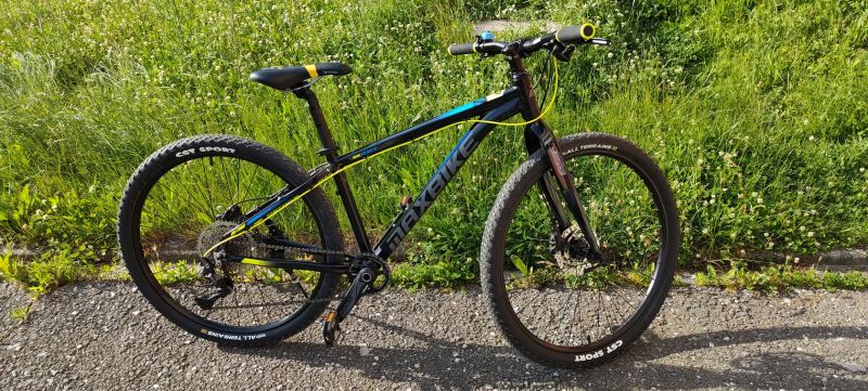 Horské kolo MAXBIKE 27.5-stavba