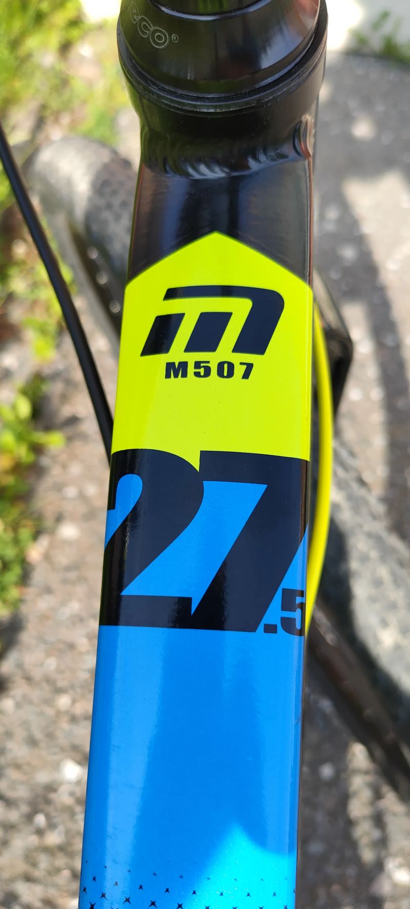 Horské kolo MAXBIKE 27.5-stavba