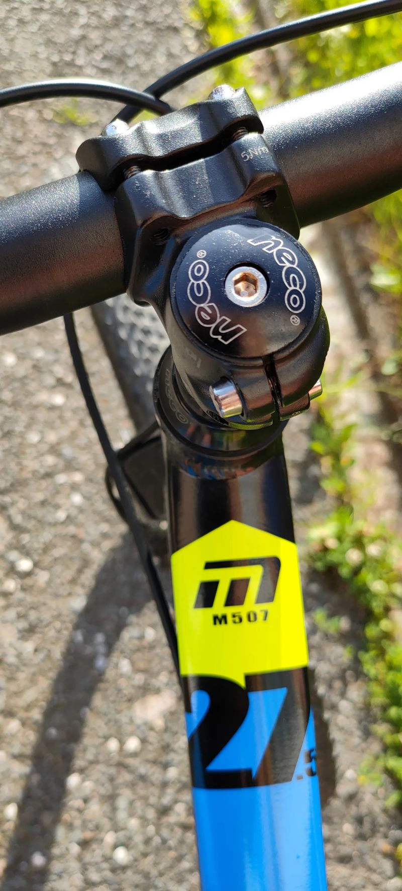 Horské kolo MAXBIKE 27.5-stavba