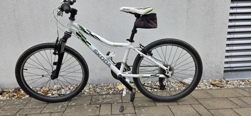 Prodám použité dětské kolo SKODA racing vel. 24 palců