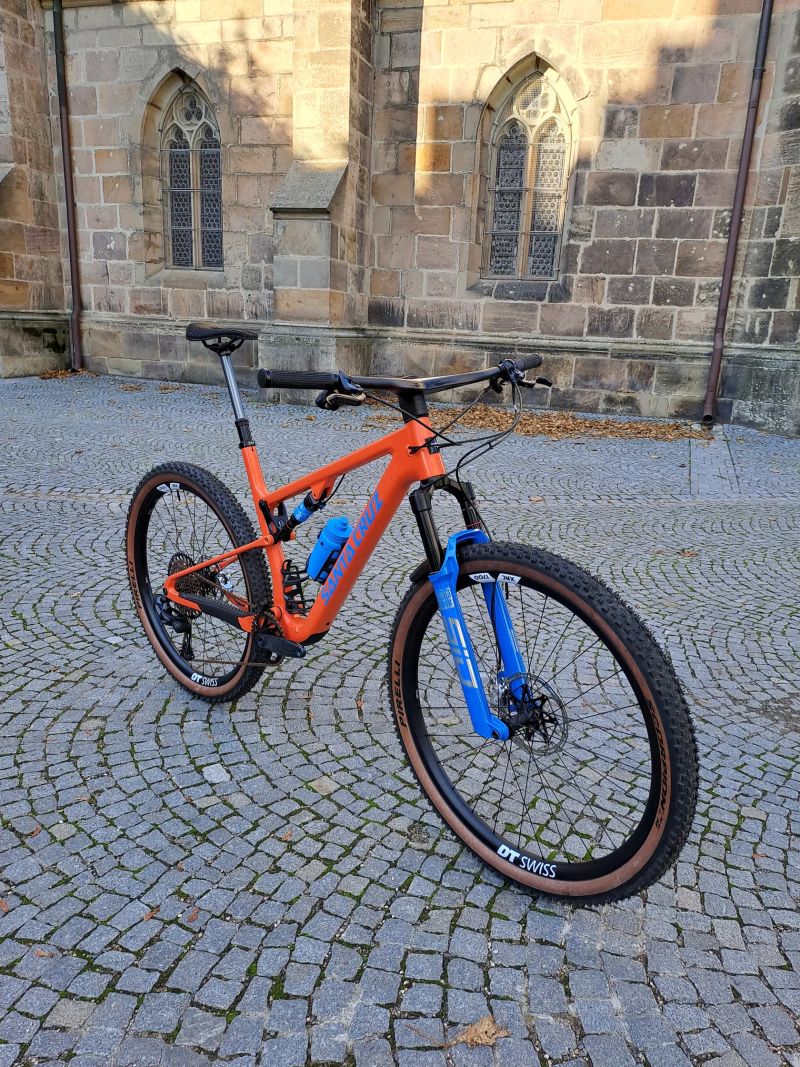 Zánovní custom Santa Cruz Blur C / Rock Shox Sid / Sram AXS / velikost XL / upgrade and tuning