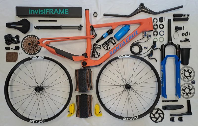 Zánovní custom Santa Cruz Blur C / Rock Shox Sid / Sram AXS / velikost XL / upgrade and tuning