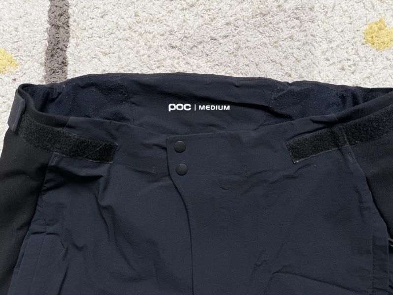 Cyklistické kalhoty POC - Resistance Pro DH men's Uranium black M