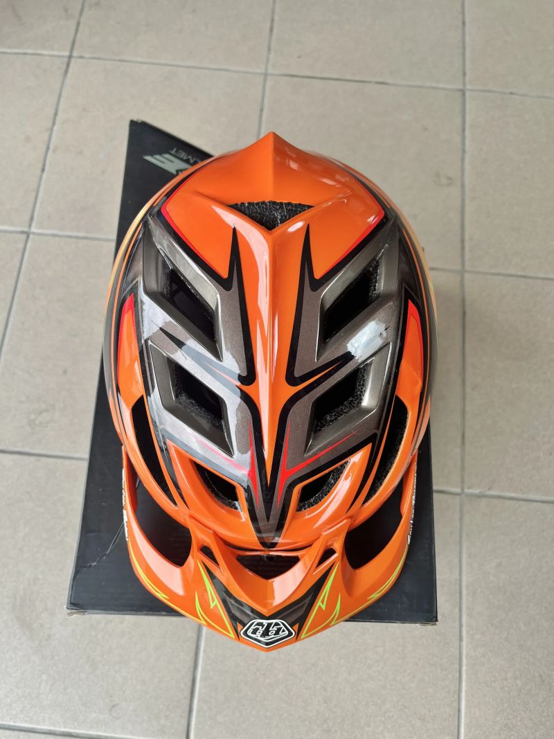 Troy Lee Designs A1 Turbo Orange 57-59cm