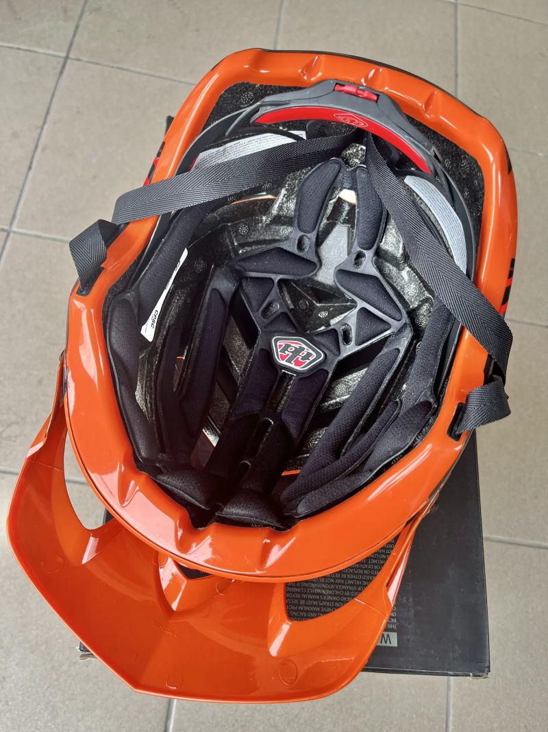 Troy Lee Designs A1 Turbo Orange 57-59cm