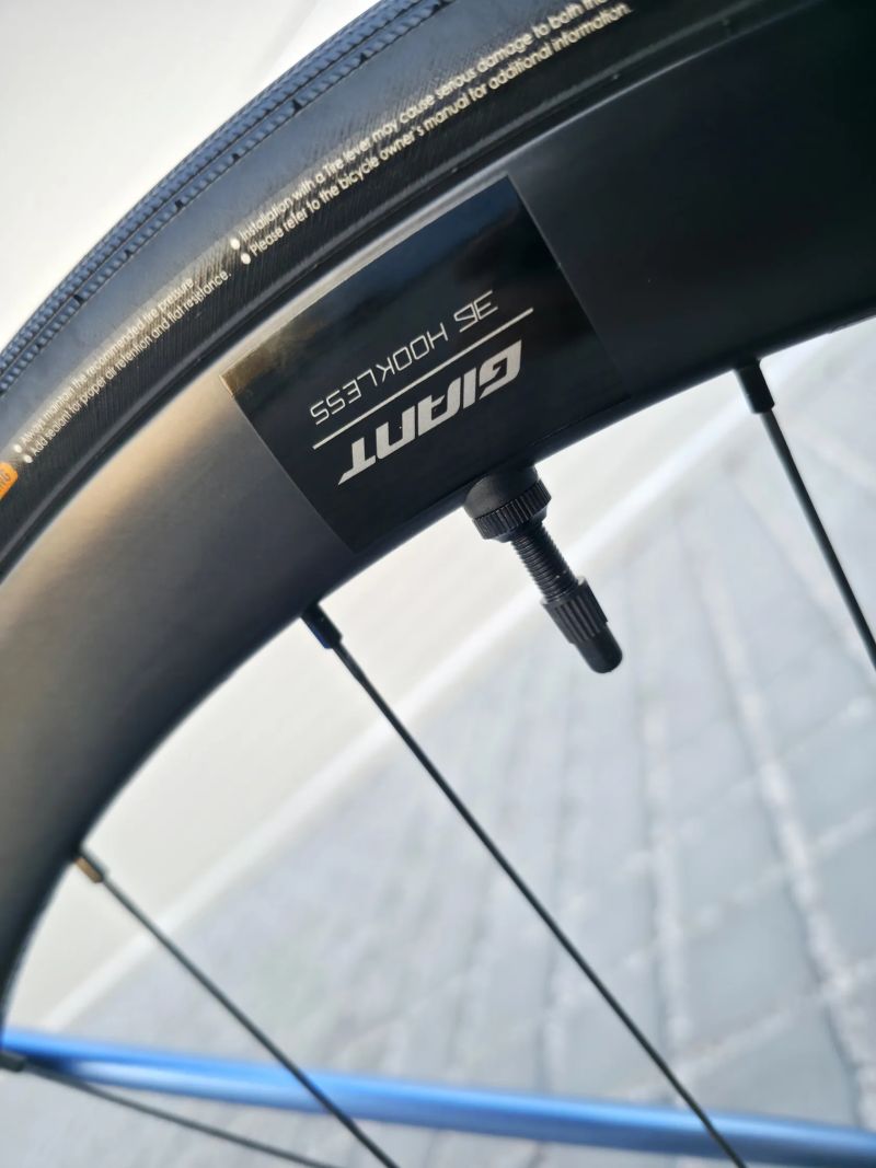 Silniční kolo Giant TCR Advanced Carbon 0 PC 105 Di2 2025 Frost Silver – velikost L