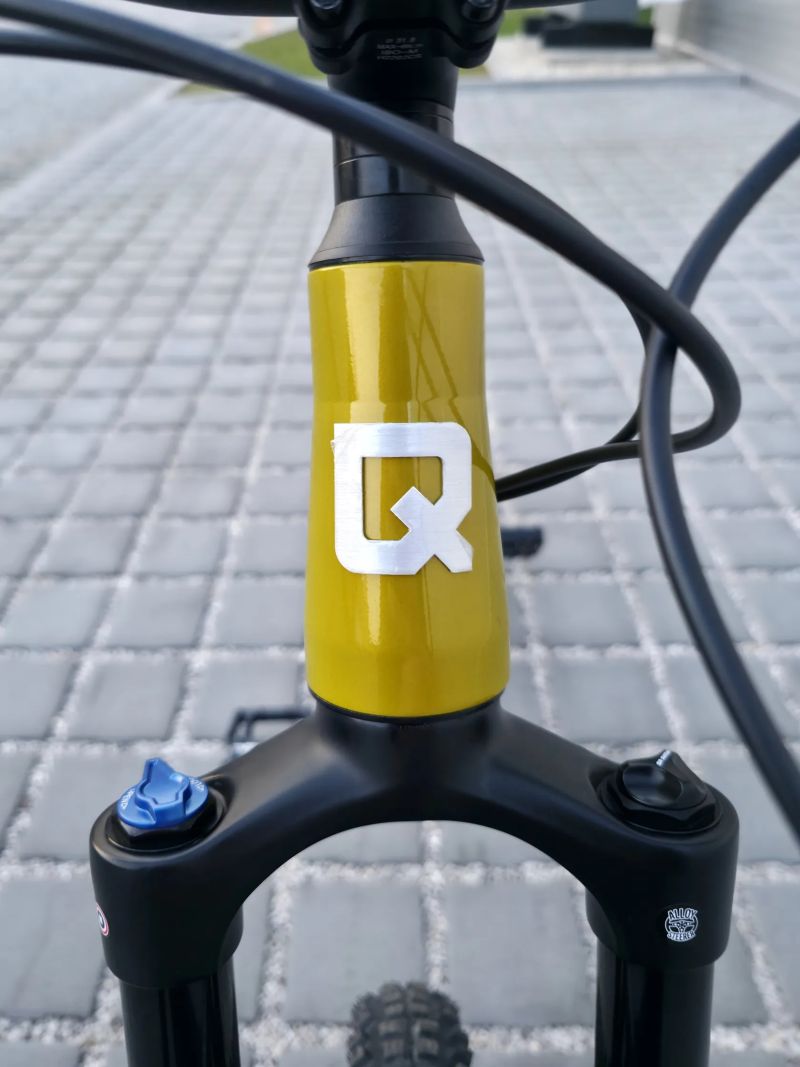 Horské kolo Qayron Spyro MKIII 5 Mustard/Black 29″ velikost XL / Nové / Shimano Deore