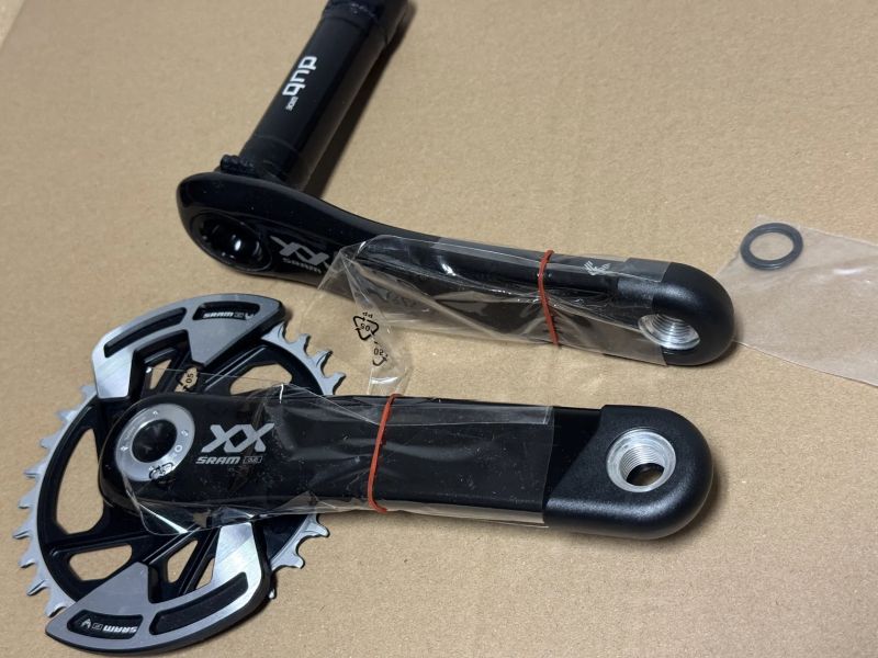 KLIKY SRAM XX EAGLE 175MM BLACK 2-GUARDS 32Z T-TYPE