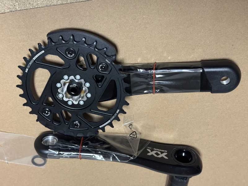 KLIKY SRAM XX EAGLE 175MM BLACK 2-GUARDS 32Z T-TYPE